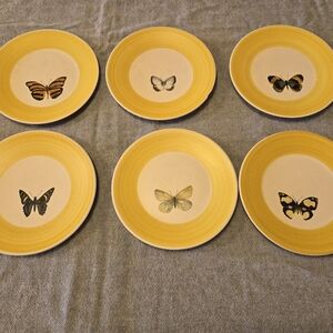 Vintage Marcel Guillot Butterfly Dishes, France